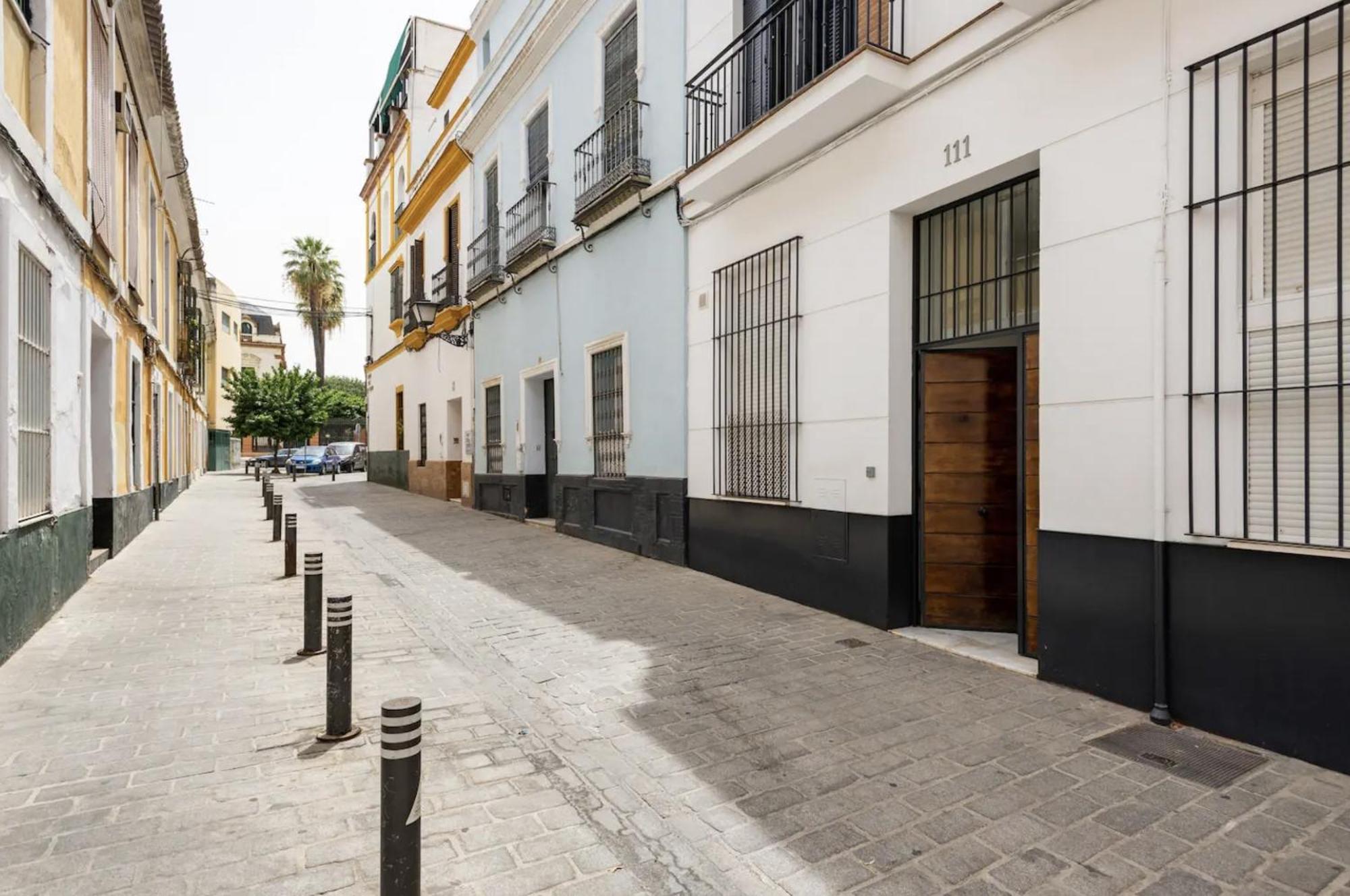 Loft En Centro De Sevilla Con Parking Gratis Bagian luar foto